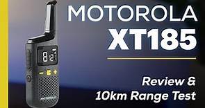 Motorola XT185 Walkie-Talkie - 10km Range Test & Review