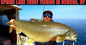 Spring Lake Trout Fishing in Oswego New York