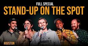Stand-Up On The Spot Houston w/ Watkins, Montgomery, Poston, Landry, Moore | Full Improvised Special