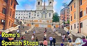 Spanish Steps Rome | Piazza di Spagna Walking Tour