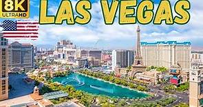 【8K】Las Vegas: The Shops at Crystals - New York-New York - M&M’S Las Vegas - Paris Las Vegas