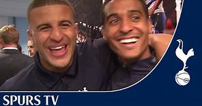 Spurs TV Exclusive | Kyle Naughton's congratulated by Kyle Walker after his debut
