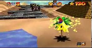 Super Mario 64 - Trucchi - Grandi stelle escono dagli alberi