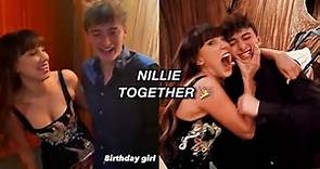 Noah Schnapp and Millie Bobby Brown on her 18th birthday !