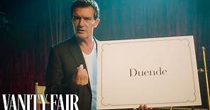 Antonio Banderas Translates Spanish Phrases | Surprise Showcase | Vanity Fair