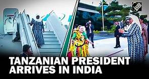 Tanzanian President Samia Suluhu Hassan arrives in India for State Visit
