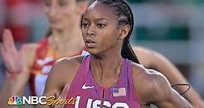 10.89! Shawnti Jackson breaks HS 100m record, stuns defending national champ | NBC Sports