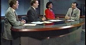 WWL-TV Ch. 4 Eyewitness News Nightwatch 5/03/91 New Orleans, La.