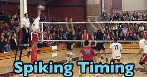 Improve Spiking TIMING (part 2/2) - How to SPIKE a Volleyball Tutorial