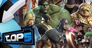 TOP 5: Juegos de The Avengers