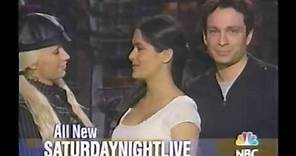 Saturday Night Live - Salma Hayek, Christina Aguilera promo
