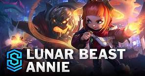 Lunar Beast Annie Skin Spotlight - League of Legends