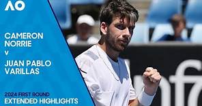 Cameron Norrie v Juan Pablo Varillas Extended Highlights | Australian Open 2024 First Round