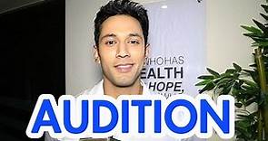 Sahil Anand shares his experience of giving auditions