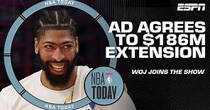 Anthony Davis agrees to RICHEST annual contract extension in NBA history – Woj | NBA Today