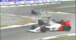 1988-Monza-Accidente entre Jean Louis Schlesser y Ayrton Senna
