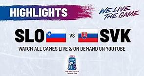 Highlights | Slovenia vs. Slovakia | 2023 #IIHFWorlds