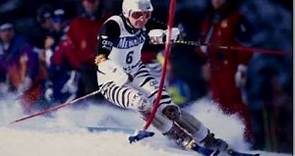 Armin Bittner wins slalom (Kitzbühel 1989)