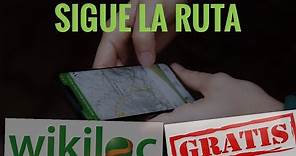 📱Como seguir una ruta de WIKILOC con el móvil 📱(GRATIS)