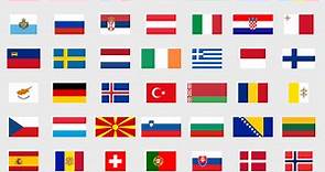 Europe: Flags - Flag Quiz Game - Seterra