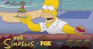 Homer Raids The Food Court | Season 30 Ep. 5 | The Simpsons