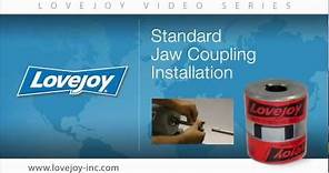Lovejoy Standard Jaw Coupling Installation Video