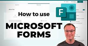 How to use Microsoft Forms for Beginners