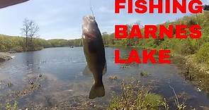 Fishing Barnes Lake in Harriman State Park