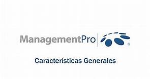 Características de ManagementPro
