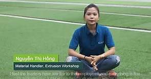 Artificial grass factory in Vietnam by CCGrass