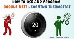 How to Use Google Nest Thermostat