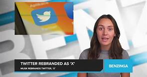 Twitter Rebranded as 'X'