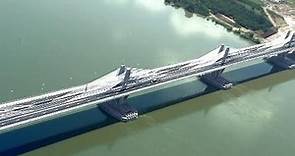 New bridge opens on the River Danube