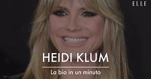 Chi è Heidi Klum: la bio in un minuto
