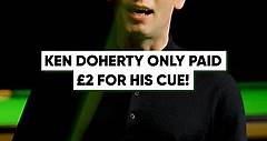 This Is How Much Ken Doherty Paid For His Cue!