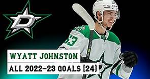 Wyatt Johnston (#53) All 24 Goals of the 2022-23 NHL Season