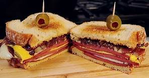The Best Fried Bologna Sandwich