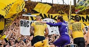 Roman Weidenfeller's last time with BVB fans on the Yellow Wall!
