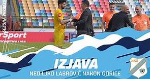 Nediljko Labrović nakon Gorice - 30. kolo (2022./2023.)