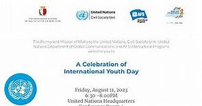 A Celebration of International Youth Day 2023 | United Nations