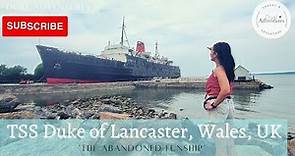 Vistiting 'The Abandoned Funship' - Duke of Lancaster Shipwreck, Wales, UK.