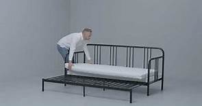 IKEA FYRESDAL 坐臥兩用床 | 產品示範