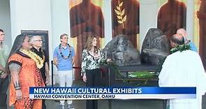 New Hawaiian cultural exhibits go up at Hawaii Convention Center