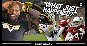Santonio Holmes Relives the GREATEST Super Bowl Catch of All-Time! | Legends of the Playoffs