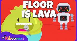 Floor Is Lava Song - THE KIBOOMERS Preschool Songs - Freeze Dance