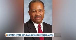 Former State Rep. David Mack III has died