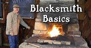 Blacksmith Basics - Learn the Tools and Techniques to get started in Blacksmithing!