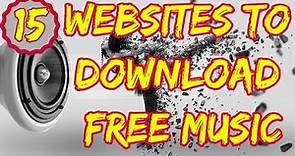 Best 15 Websites To Download Free Music