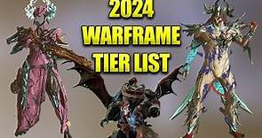 Warframe 2024 Tier List For The Best Warframes In The Game!