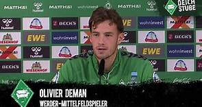 „Es liegt an mir“: Olivier Deman über den Konkurrenzkampf bei Werder und seinen Wechsel nach Bremen!